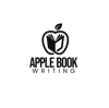 Apple Book Writing Logo