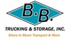 B B Trucking & Storage Logo