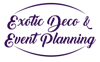 Exotic Deco & Event Planning Logo