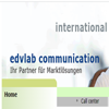 EDVLAB Communications Logo