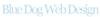 Blue Dog Web Design Logo