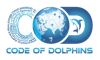 The Code of Dolphins Logo