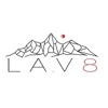 LA.V8 Logo