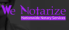 We Notarize Notary Solutions Logo