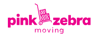 Pink Zebra Moving Logo