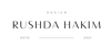 Rushda Hakim Design Logo