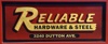 Reliable Hardware and Steel Logo