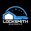 Locksmith Blue Santa M Logo