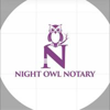 NightOwl Notary De Logo