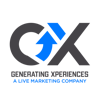GX LIVE MARKETING Logo