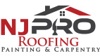 NJ Pro Roofing Logo