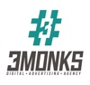 3Monks Studios Logo