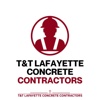 T&T Lafayette Concrete Contractors Logo