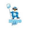 Retro Ink Pools Logo