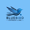 bluebird express line Logo