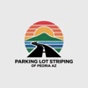 Parking Lot Striping of Peoria Logo