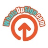 What's Up Sign Logo