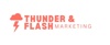 Thunder & Flash Marketing Logo