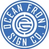 Ocean Front Sign co. Logo