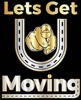Lets Get U Moving Logo