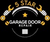 5 Star Garage Door Logo