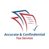 Accurate & Confidential Tax Service Logo
