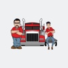 Fatboy Slims Moving Company Logo