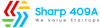 Sharp 409A Logo