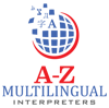 A-Z Multilingual Interpreters, Inc. Logo