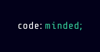 Codeminded Software House Logo