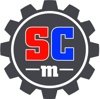 Straight Cool Mechanical Logo