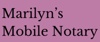 Marilyn's Mobile Notary Logo