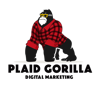 Plaid Gorilla Marketing Logo