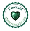 Emerald Mobile Notary Service Logo