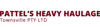 Pattel’s Heavy Haulage Townsville Logo
