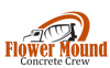 Concrete Crew Flower Mound Logo