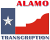 Alamo Transcription Logo