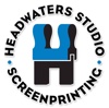 Headwaters Studio Design and Screenprinting Logo