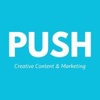 Push Content - Social Media Video & Animation Logo