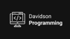 Davidson Programming Logo