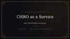 CHRO as a service Logo