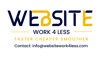 Website Work 4 Less Logo