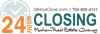 24 Hour Closing Logo