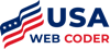 USA Web Coder Logo