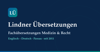 Lindner Übersetzungen Logo