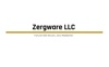 Zergware LLC Logo