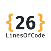 26 Lines Of Code Logo