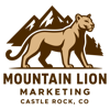 Mountain Lion Marketing Logo
