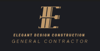 Elegant Design Construction Logo