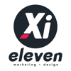 11 Marketing + Design Logo